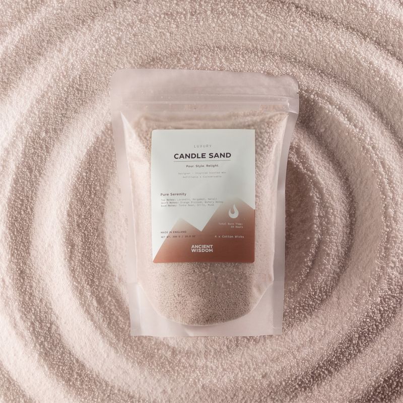 CSand-02 · Lattebeige · Pure Serenity · påse och ljussand
